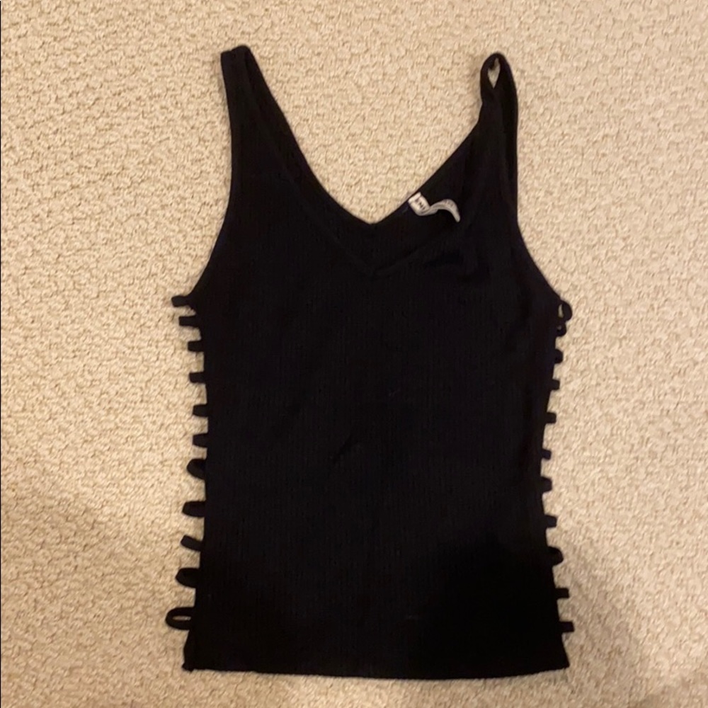 LF tank top with cut out sides